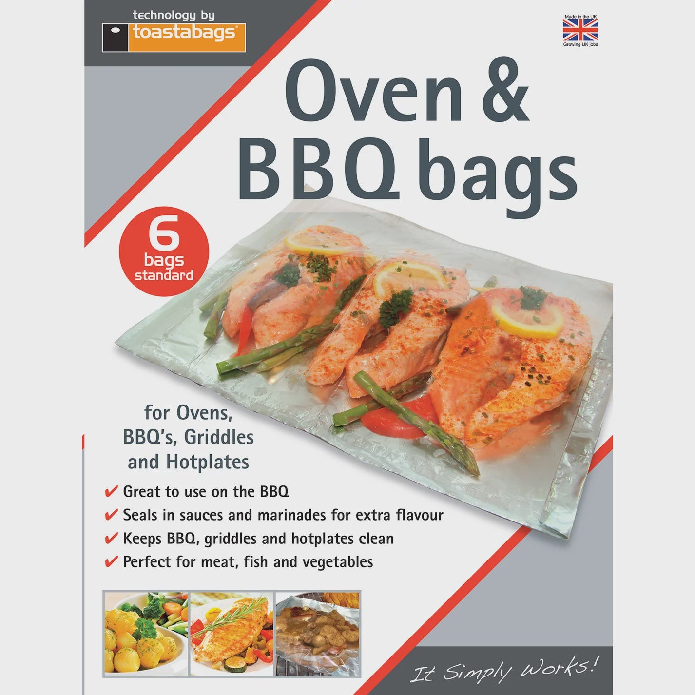 Oven & BBQ Bags Large 10pk