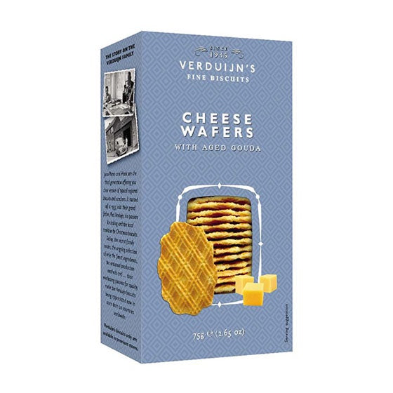 Verduijn's Cheese Wafers with Aged Gouda 75g