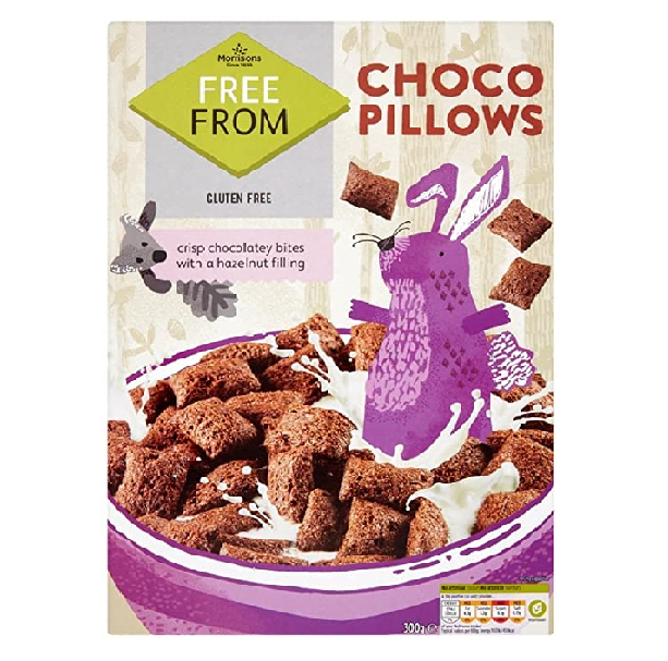 Morrisons Free From Chocolate Hazelnut Pillows 300g