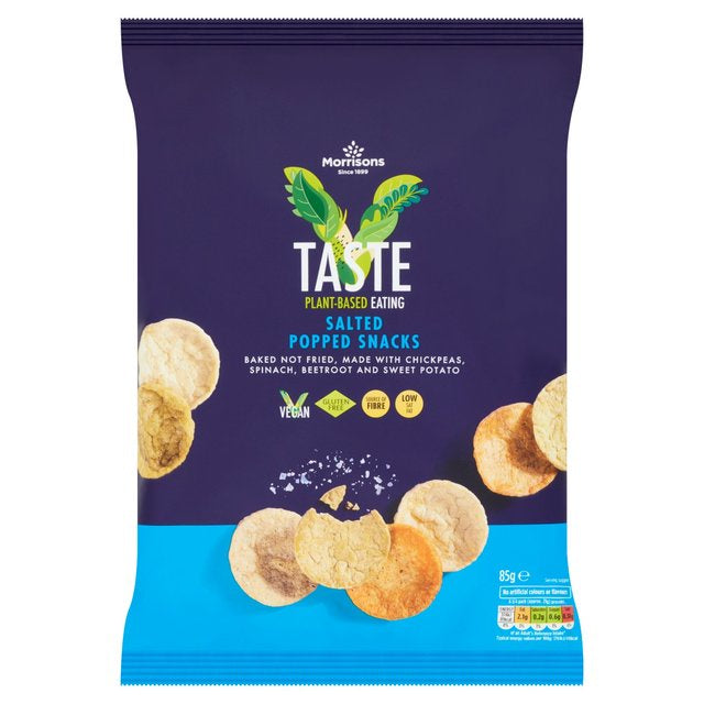 Morrisons Taste Salted Popped Snacks 85g