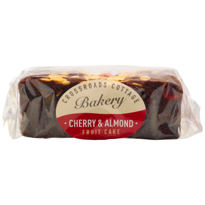 Original Cake Co Cherry & Almond Topped Rich Fruit Cake 400g