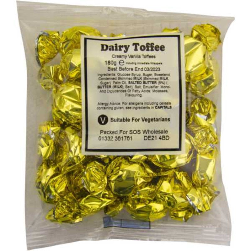 Dairy Toffee Bag 180g