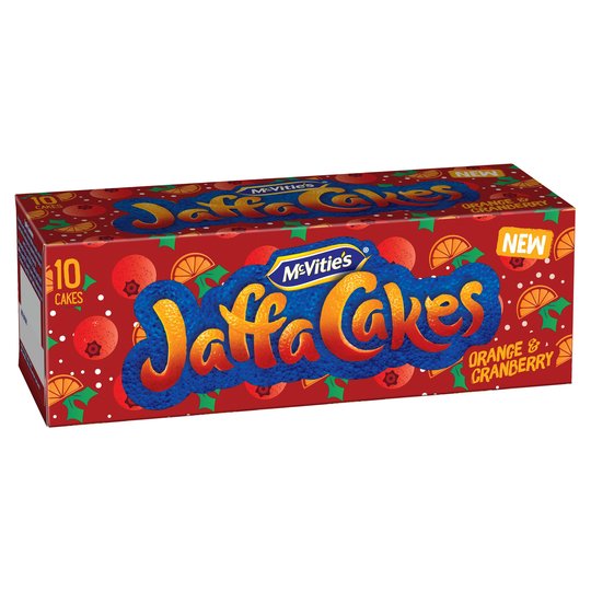 Jaffa Cakes Cranberry & Orange 10pk