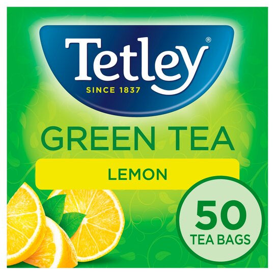 Tetley 50 Green Lemon 100g