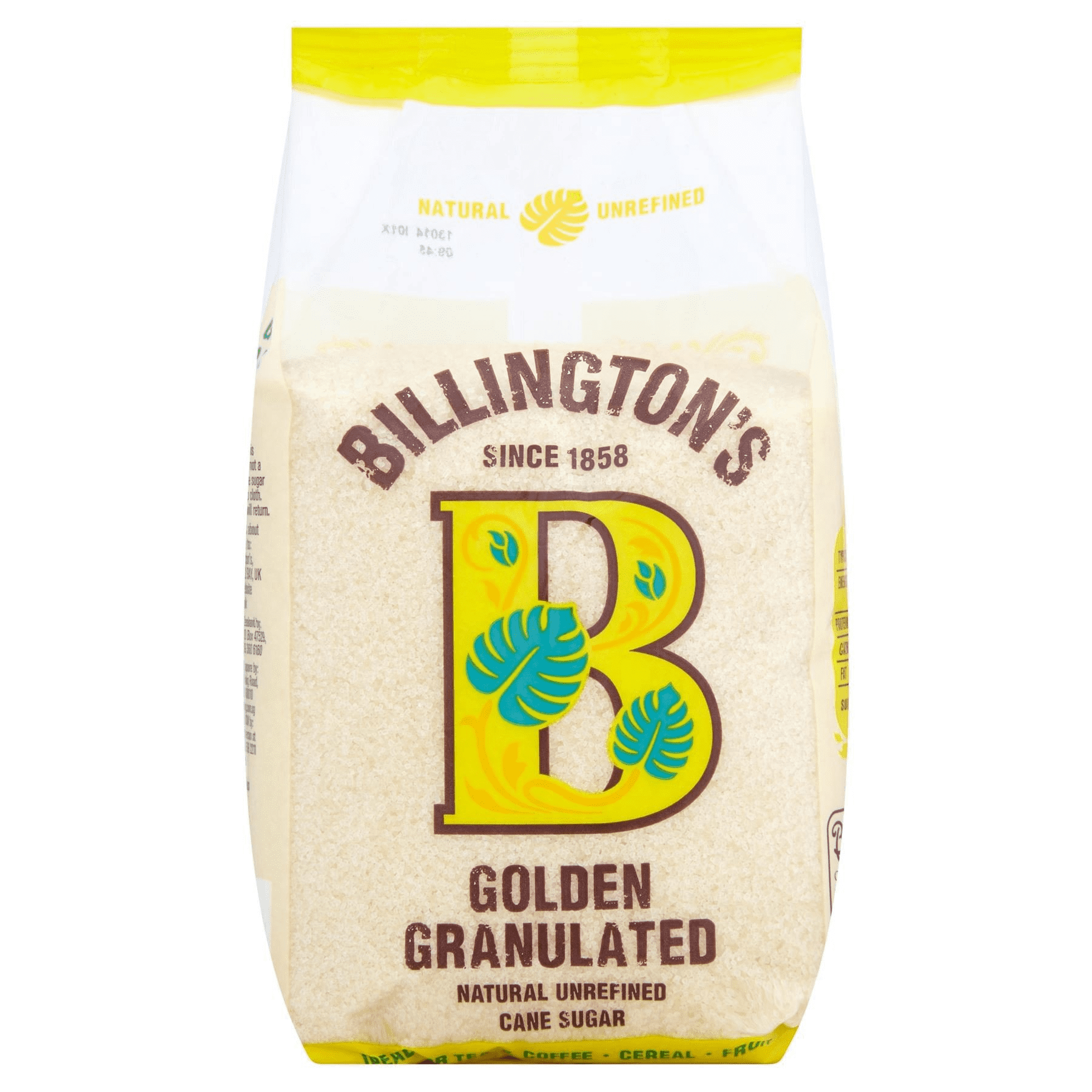 Billingtons Golden Granulated Natural Unrefined Sugar 1kg