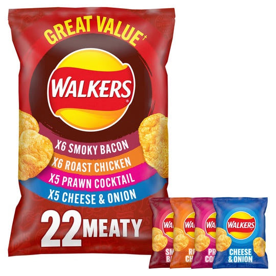 Walkers Meaty 22 X 25g