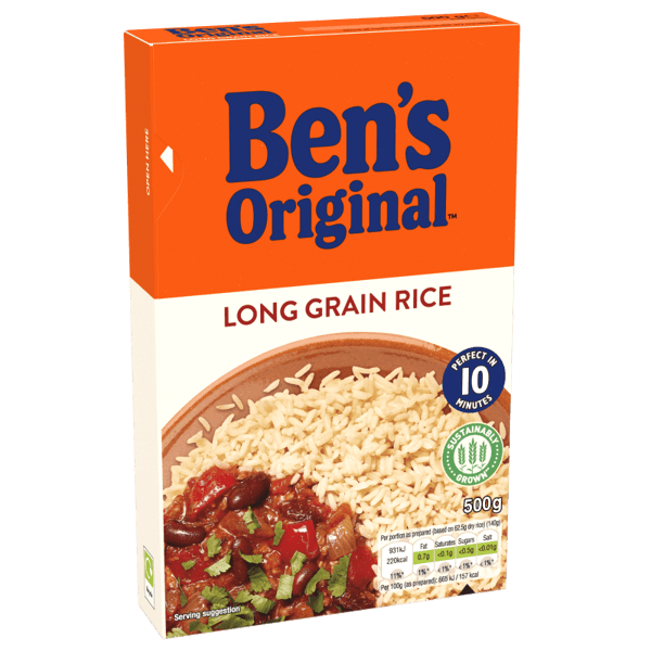 Uncle Bens Original Long Grain Rice 500g